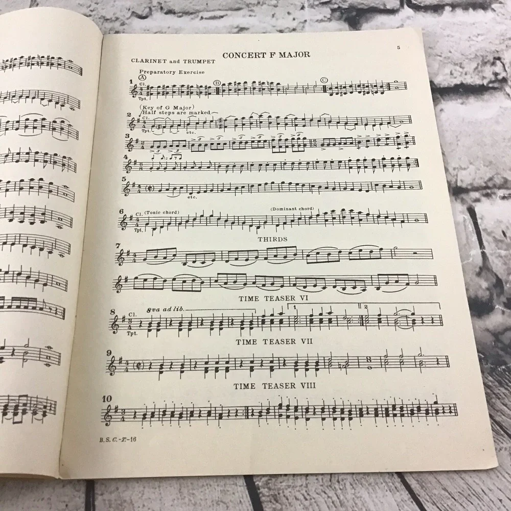 Basic Studies For The Instruments Of Orchestra Traugott Rohner Vintage 1948